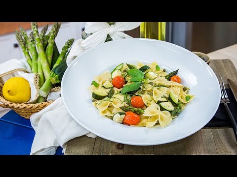 Bowtie Pasta with Lemon Caper Sauce – Home & Family