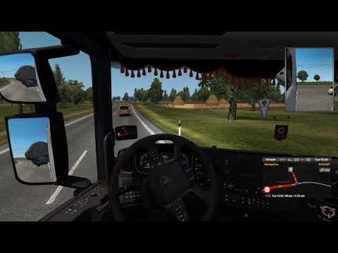 ETS2 Scania S520. Giant Silo 40 tons from Szeged to Debrecen