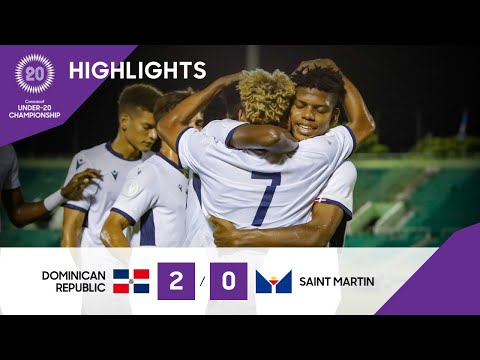 Concacaf Under-20 Championship - Dominican Republic vs Saint Martin