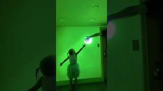 Their shadows stay on the wall! 💡🔦