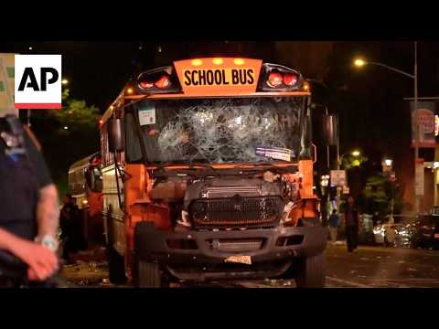Mayhem in New York City after Knicks win first NBA championship in 53 years