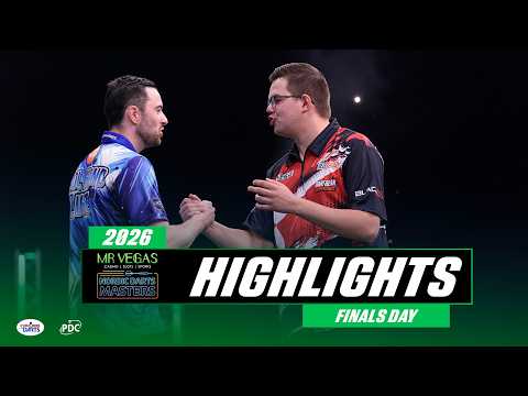 Nordic Darts Masters 2026 - Hoogtepunten finale dag