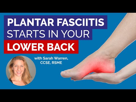 Plantar Fasciitis Starts In Your Lower Back