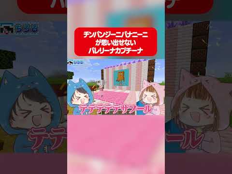 思い出せないバレリーナカプチーナ　#マイクラ