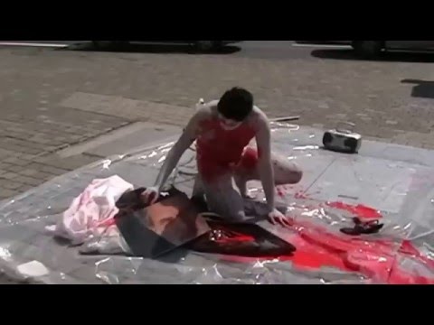 Juliano Mer Khamis street show by amjad hashem