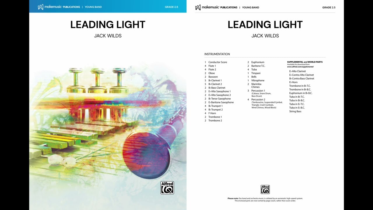 Leading Light, by Jack Wilds – Score & Sound