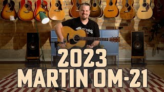 Video thumbnail for 2023 Martin OM-21 | Studio 1 Guitars | Nick Brightwell presents by Studio 1 Vintage Guitars