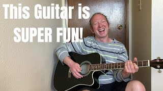 Video thumbnail for Great Guitar for Beginners (Best Choice Products Acoustic Guitar) by The Internet Sorcerer