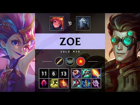 Zoe Mid vs Viktor - VN Challenger Patch 25.13