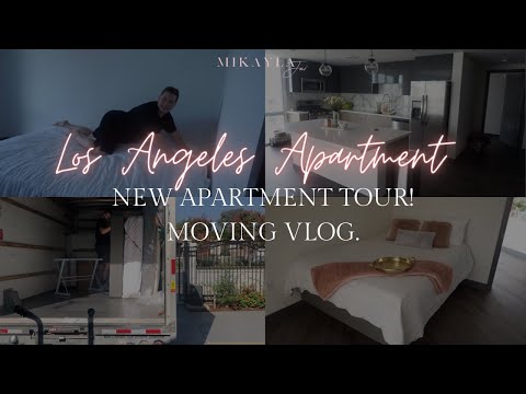 VLOG: NEW APARTMENT TOUR, MOVING VLOG, LOS ANGELES 3-BEDROOM