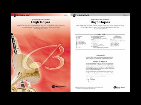 High Hopes, arr. Doug Adams -- Score & Sound