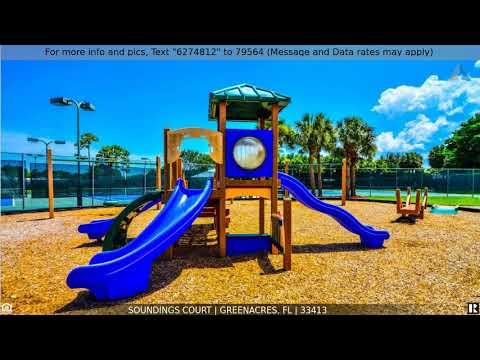 Priced at $358,000 - Soundings Court, Greenacres, FL 33413