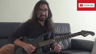 Nemo - Nightwish Solo Tutorial with tabs - Guitar lesson