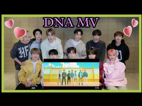 The Boyz Reaction to BTS "DNA" Offical MV (Fanmade) 💜