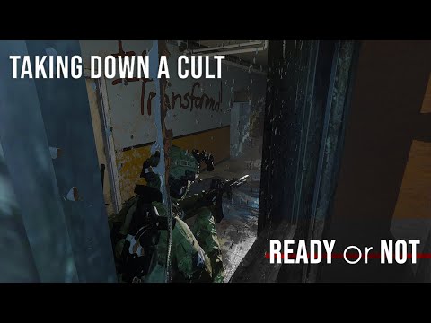 Taking down Merciless Cult | Ready Or Not Immersive Gameplay (Old SWAT4 map)