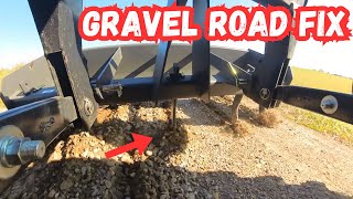 Box Blade Tips for Beginners | Road Grading with Iron Craft & Hydraulic Top Link