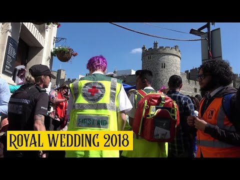 Woman Faints at Royal Wedding 2018