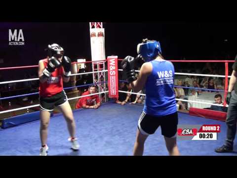 EWCB/EBA BOXING 23/07/2016 - Teresa Oradova vs Sarah McKenna