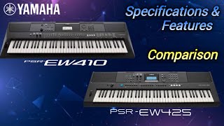Video thumbnail for Yamaha PSR-EW410 VS PSR-EW425 Full Comparison by TST MUSIC TUTOR