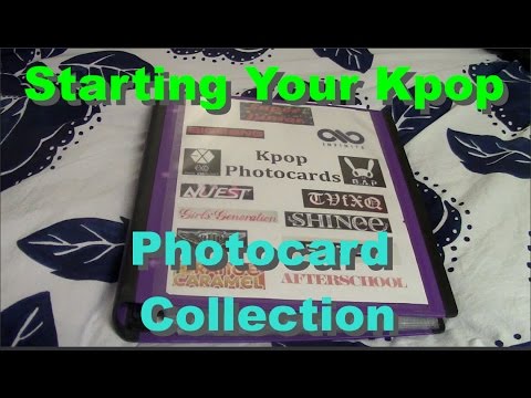 Advice for Starting A Kpop Photocard Collection
