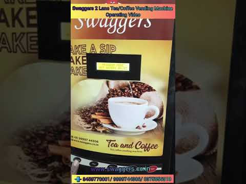 swaggers 3 lane Tea and Coffee Vending Machines