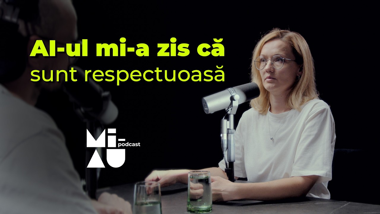Elena Știubei | n-am avut timp să ajung la psiholog, vorbesc cu AI-ul de parcă ar fi un om