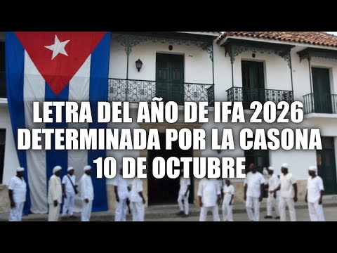 Letra del año 2026 La Casona 10 de octubre #ifa #letradelaño2026 #predicciones2026 #oddunifabawa