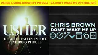 Usher &amp; Chris Brown ft Pitbull - DJ, Don't Wake Me Up (Mashup)