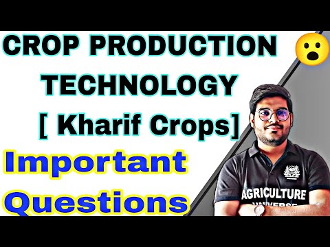 crop production technology 1kharif crops crop production technology kharif crop in hindi