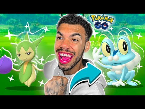 TROQUE O SHINY ANTES DE CAPTURAR O GLITCH DO DIA DA COMUNIDADE - POKEMON GO | Cris |