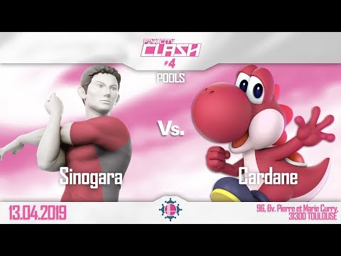 Pink City Clash 4 – Sinogara (Wii Fit Trainer) Vs. Cardane (Yoshi) – Pools
