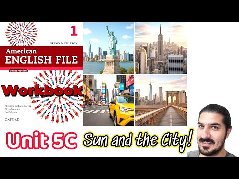 Workbook 5C – Sun and the City | Present Simple vs Continuous, Weather – AEF 2nd Edition Book 1