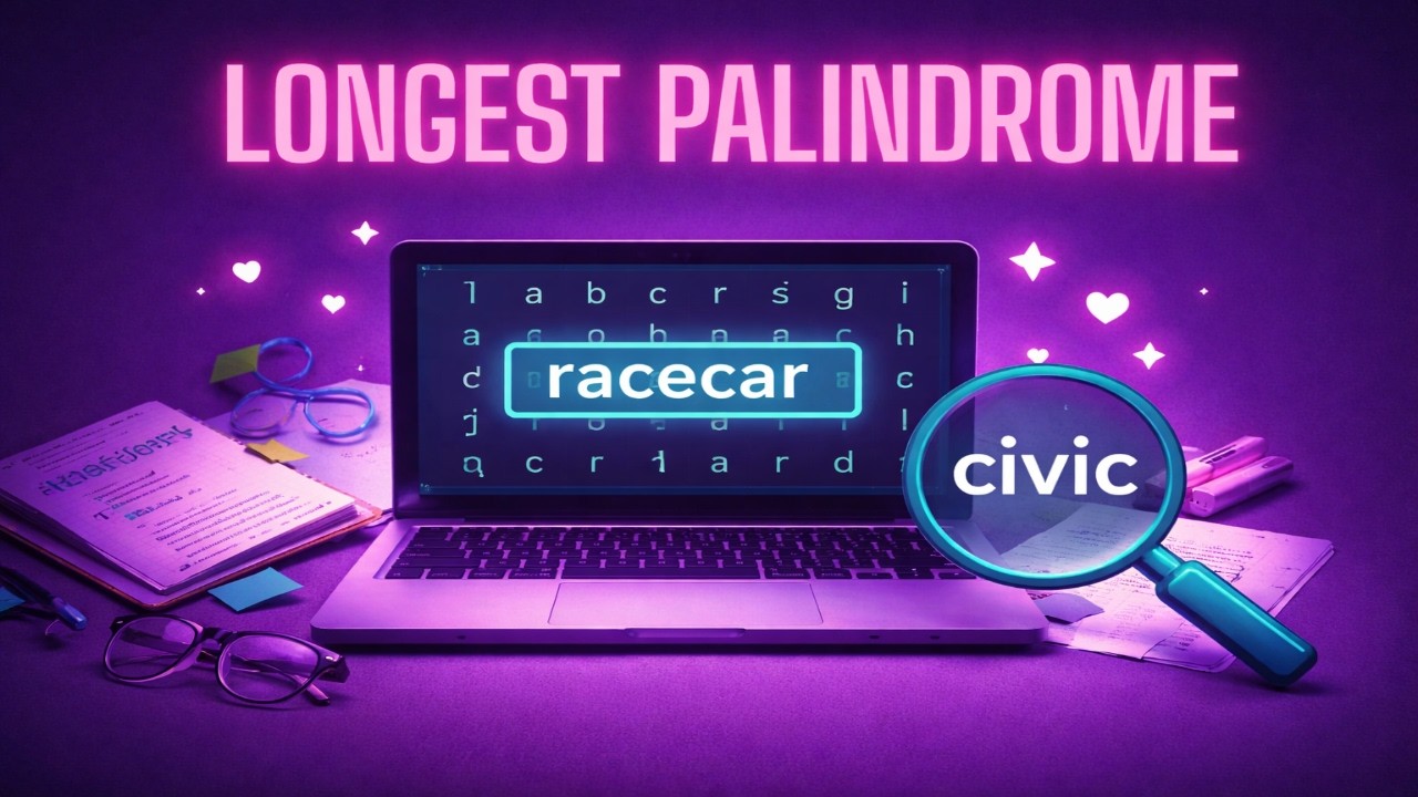 Longest Palindrome LeetCode 409 | Even and Odd Counts Matter