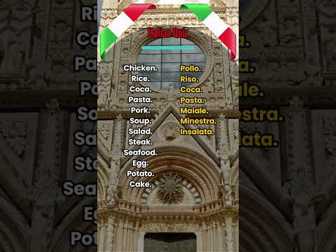 Italian Quiz Class .No.19 2024