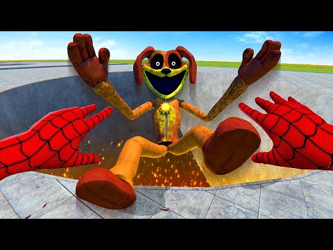 Throwing DOGDAY Into a Deadly Pit - Bonelab VR Mods