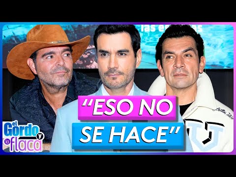 David Zepeda and Jorge Salinas disagree with Pablo Montero's behavior | El Gordo y La Flaca