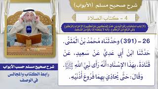 (9) باب استحباب رفع اليدين حذو المنكبين مع تكبيرة الإحرام والركوع، وفي الرفع من الركوع