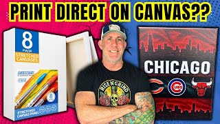 How to UV Print on Blank Canvas | Step-by-Step Beginner Guide