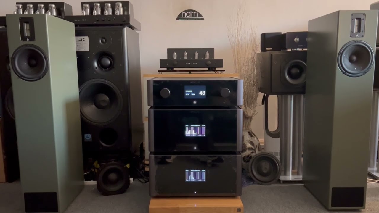 Musicraft (Derby - UK) Michi P5 Series 2, Michi M8’s, Kerr Acoustic K320 MK3’s.