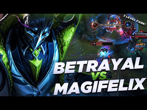 MAGIFELIX'E 5 LEVEL FARK ATMAK (EUW CHALLENGER 1000LP )
