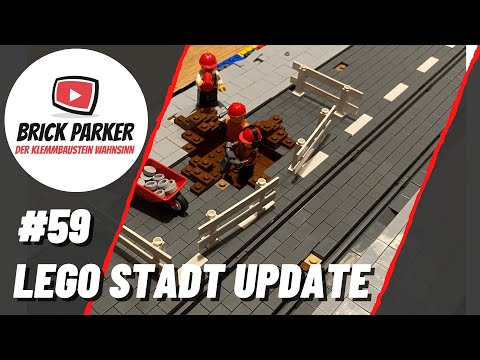 LEGO STADT UPDATE - Folge 59 - HILFE! Layout der neuen Stadt? / Neues Straßensystem mit Tramschienen