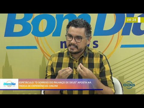 Espetáculo "O sorriso do palhaço de Deus" aposta na troca de experiências online 28 04 2021