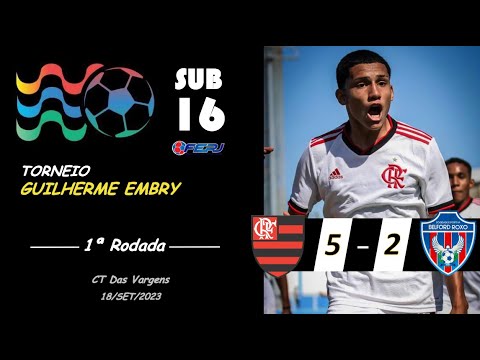 FLAMENGO 5 x 2 BELFORT ROXO (Guilherme Embry 2023) - Sub 16