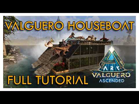All-in-one RAFT BASE! | Ark Survival Ascended