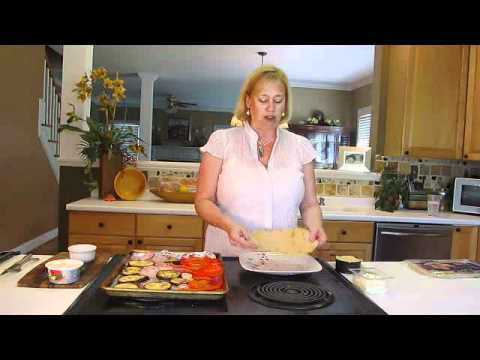 Roasted Vegetable and Hummus Wraps.wmv