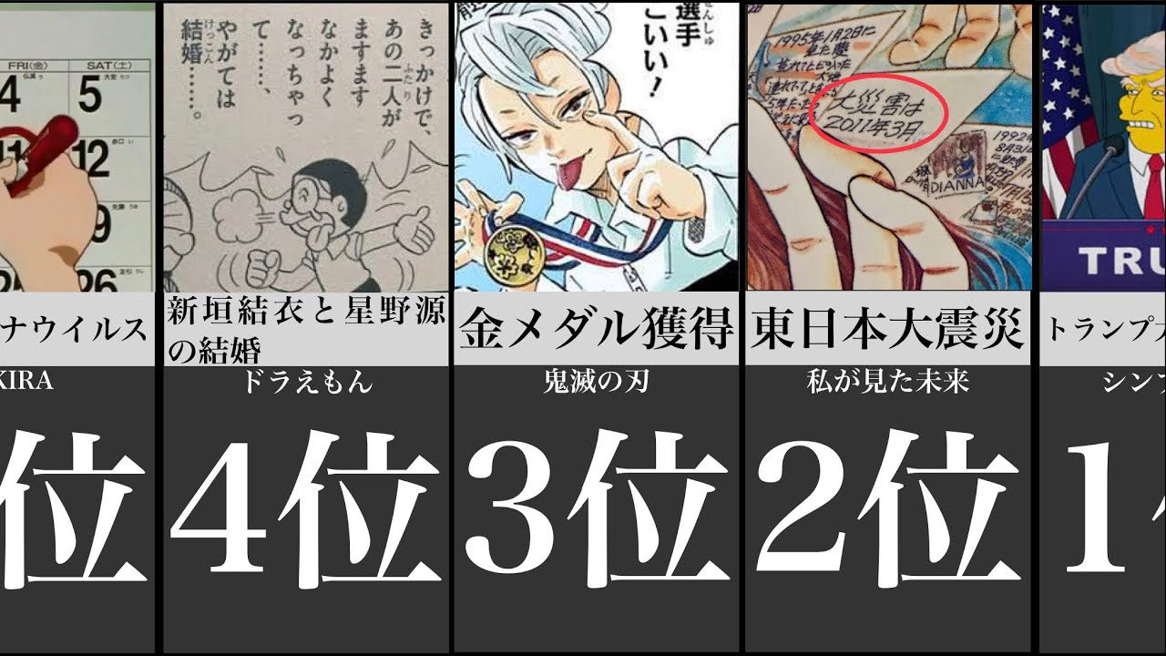 衝撃的な日本の未来を予言した漫画のワンシーン