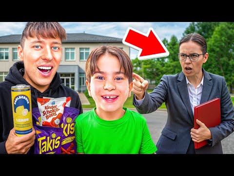 LITTLE BOY secretly skips school and gets caught... 😲