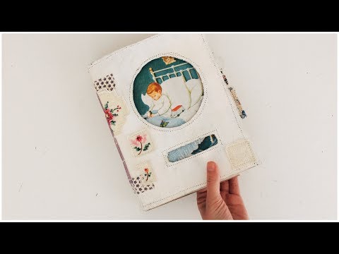 Journal Flip Through Completed Vintage Junk Journal My Personal Journal