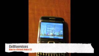 How to Unlock Nokia C3 - Rogers, Fido, Chat-R, Vodafone, Orange, T-mobile