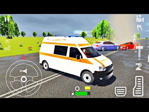 Ambulance Simulator 2021   Emergency Van Minibus   Android Gameplay